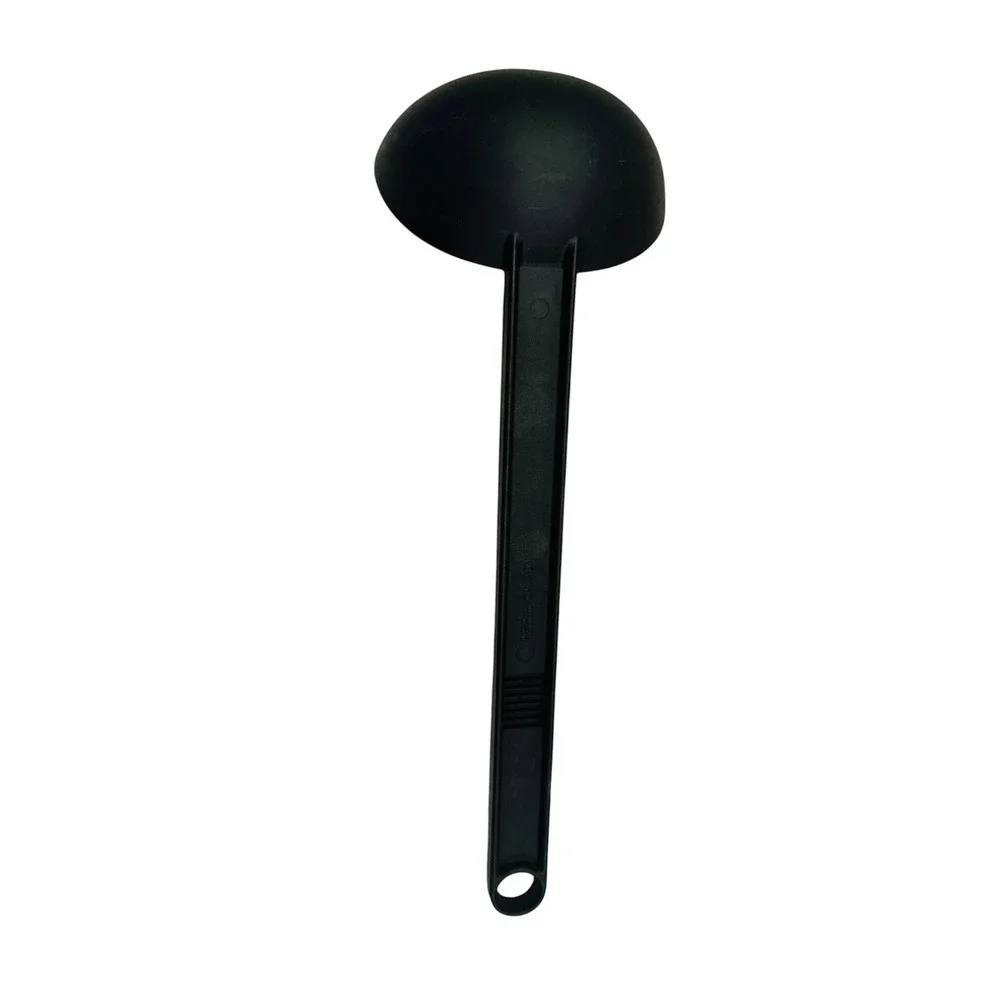 Vintage T-FAL Black Nylon Solid Serving Spoon Ladle Dipper Utensil Canada 12